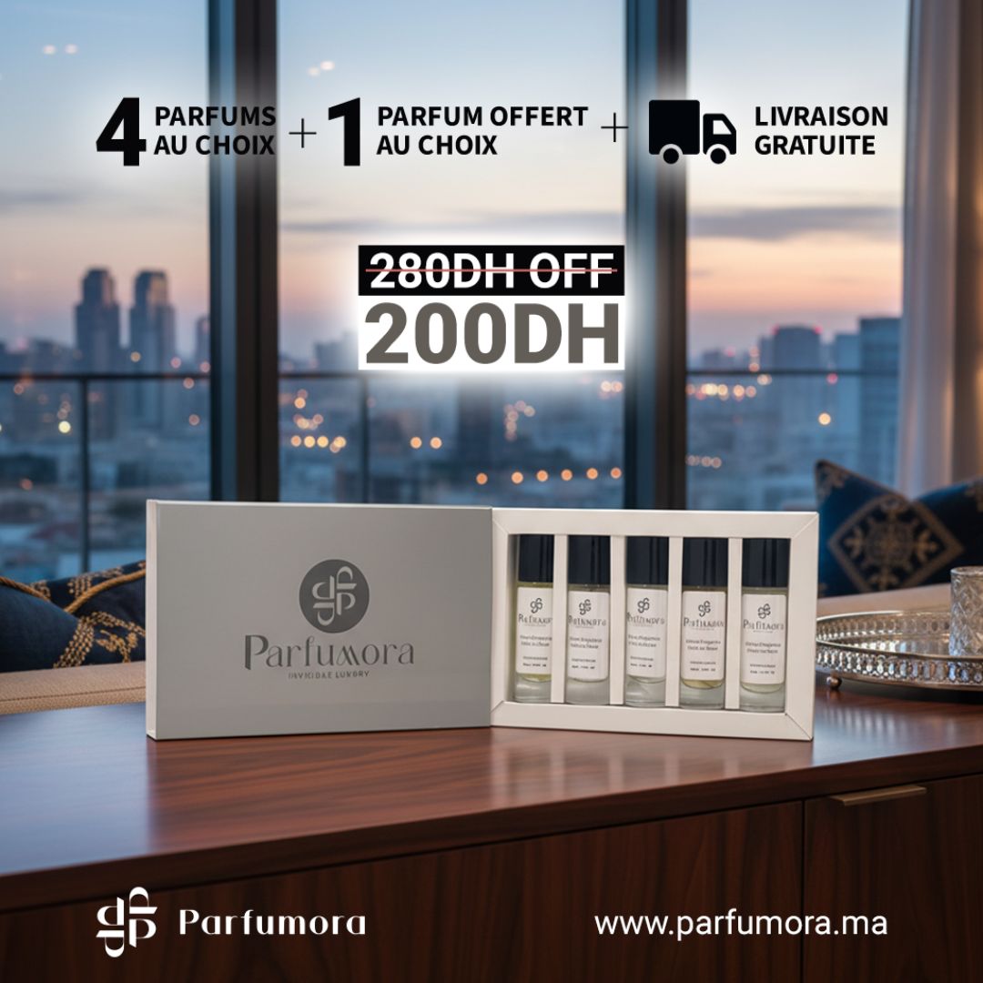 PACK 5 PARFUMS EXCLUSIF - 30ML - Homme